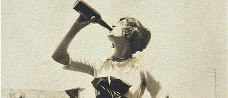 a mulher e a cerveja
