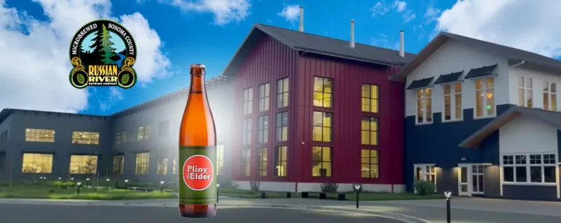 visita a Russian River brewing na california